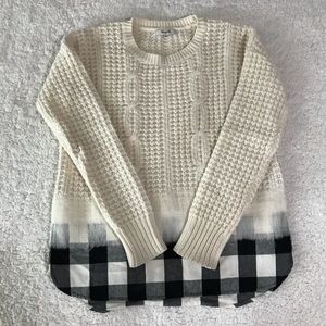 Women Madewell Wintermix Cable Knit Sweater
